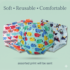 V-Cut Padded Underwear – Pack of 3 Mixed Designs