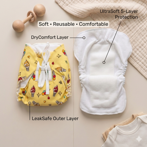 Padded Langot – Pack of 3 Mixed Designs