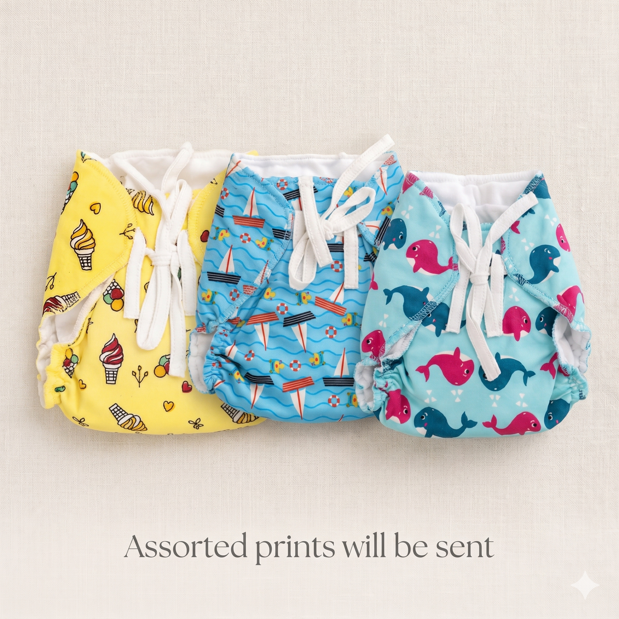 Padded Langot – Pack of 3 Mixed Designs
