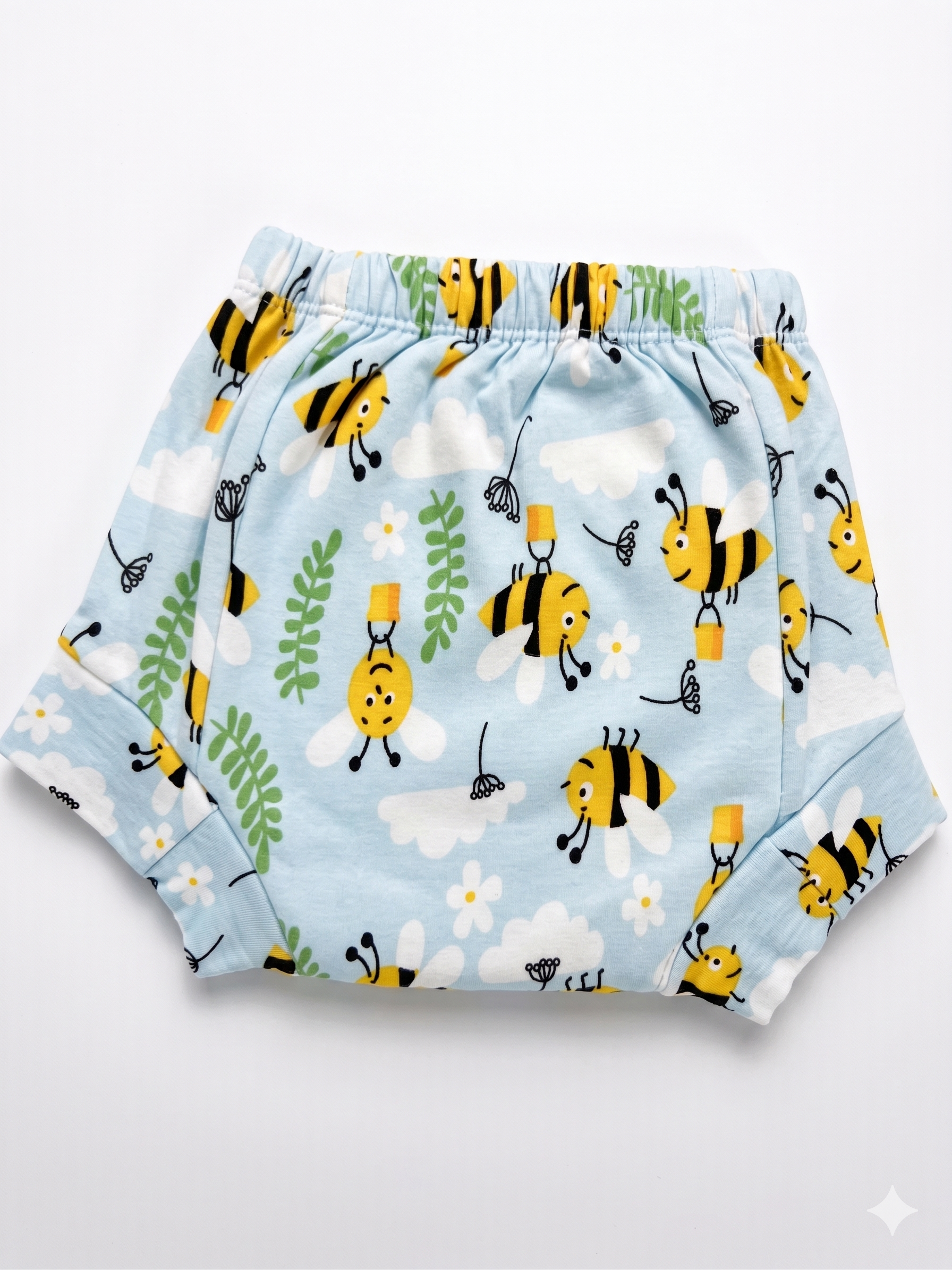 Padded Snugfit Underwear - Blue Bee