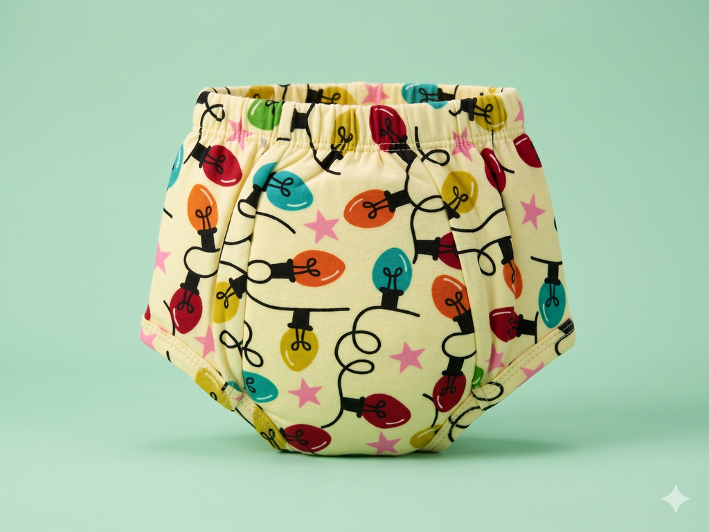 Padded Underwear - Yellow Bulb