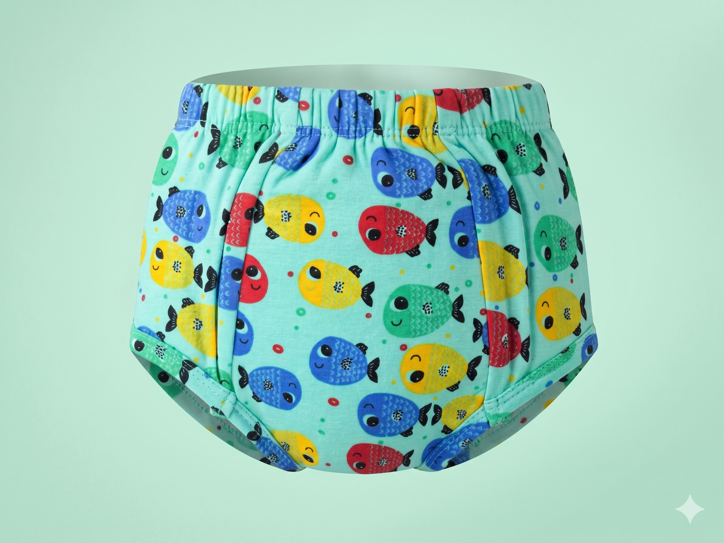 Padded Underwear - Fishes