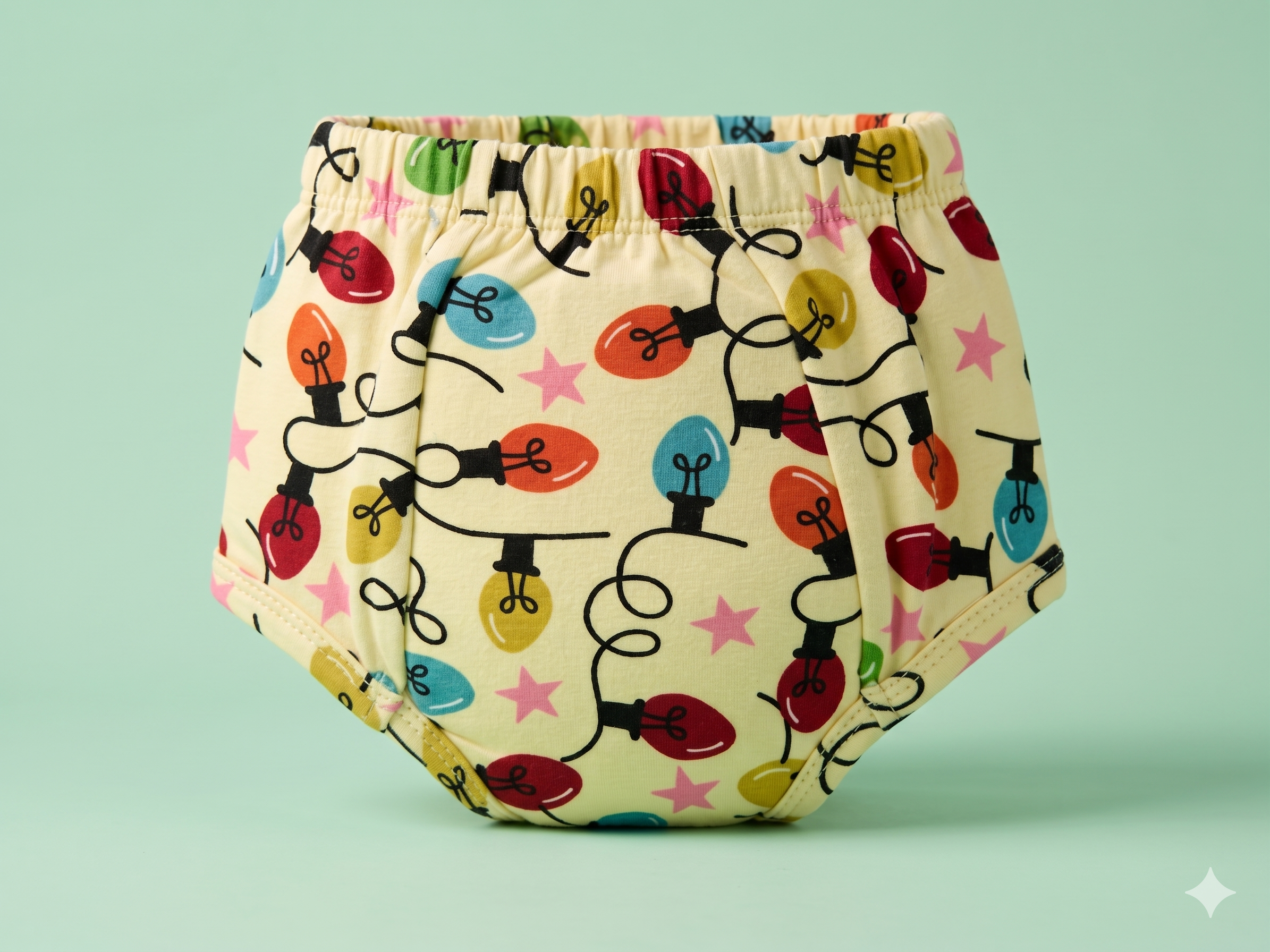 Padded Underwear - Yellow Bulb