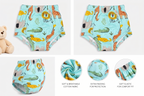 Padded Underwear - Blue Animal