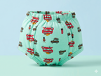 Padded Underwear - Green Bus Car