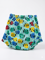 Padded Snugfit Underwear - Green Fish