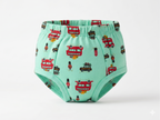 Padded Underwear - Green Bus Car