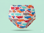 Padded Underwear - White Clouds