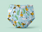 Padded Underwear - Blue Bee