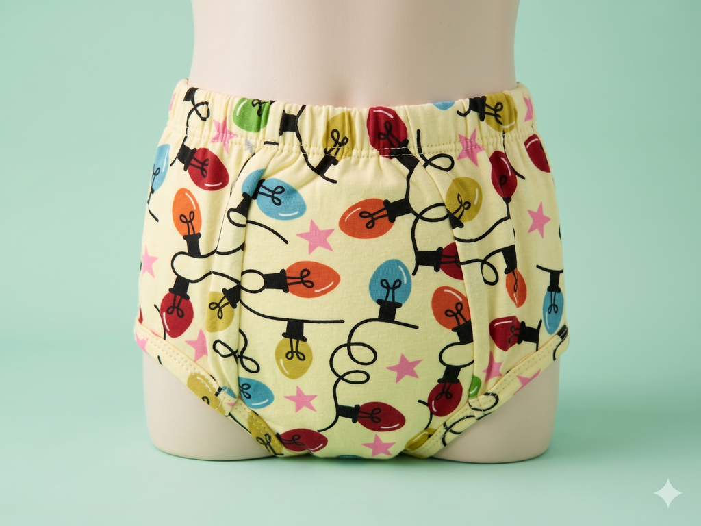 Padded Underwear - Yellow Bulb