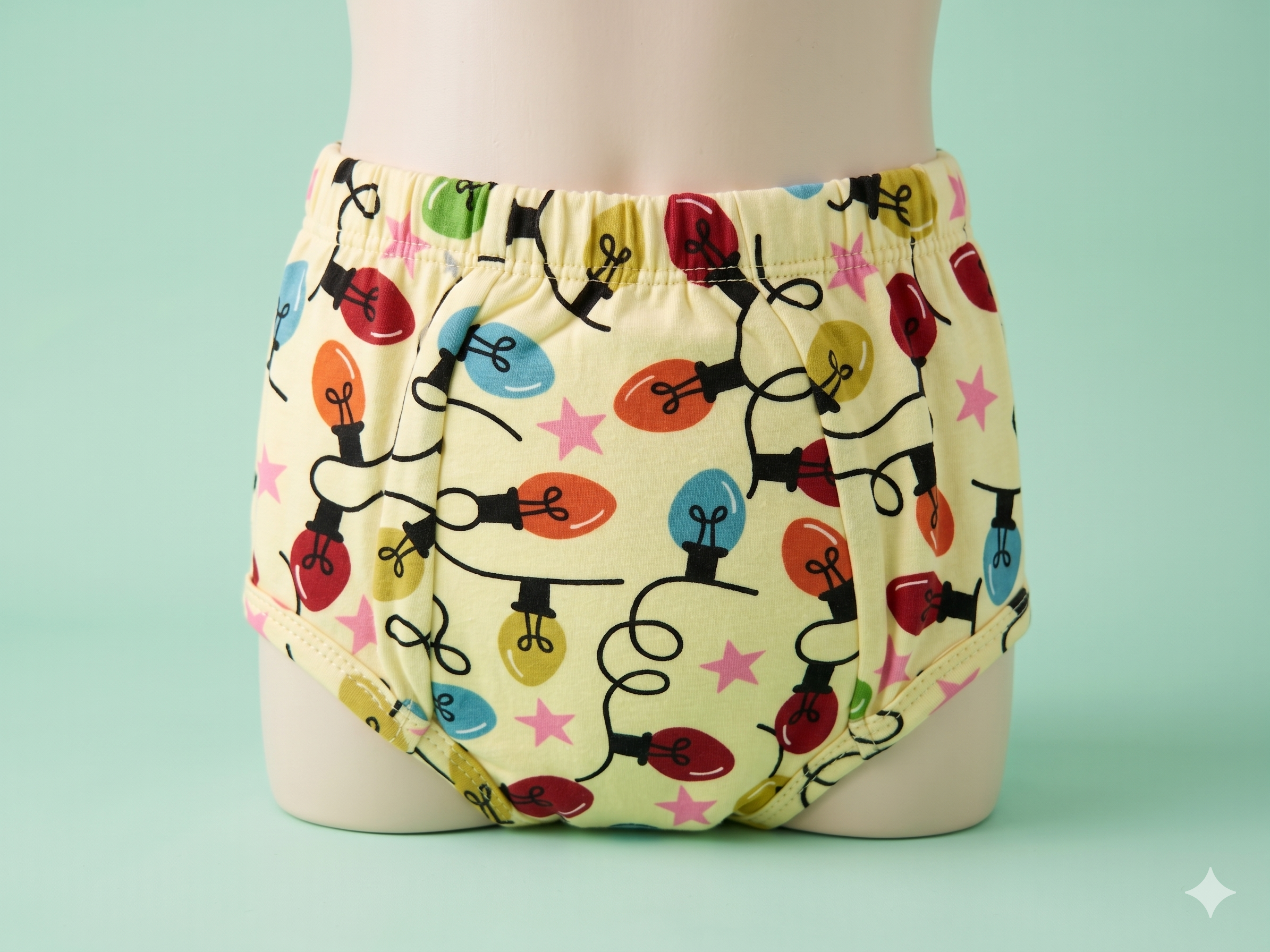 Padded Underwear - Yellow Bulb